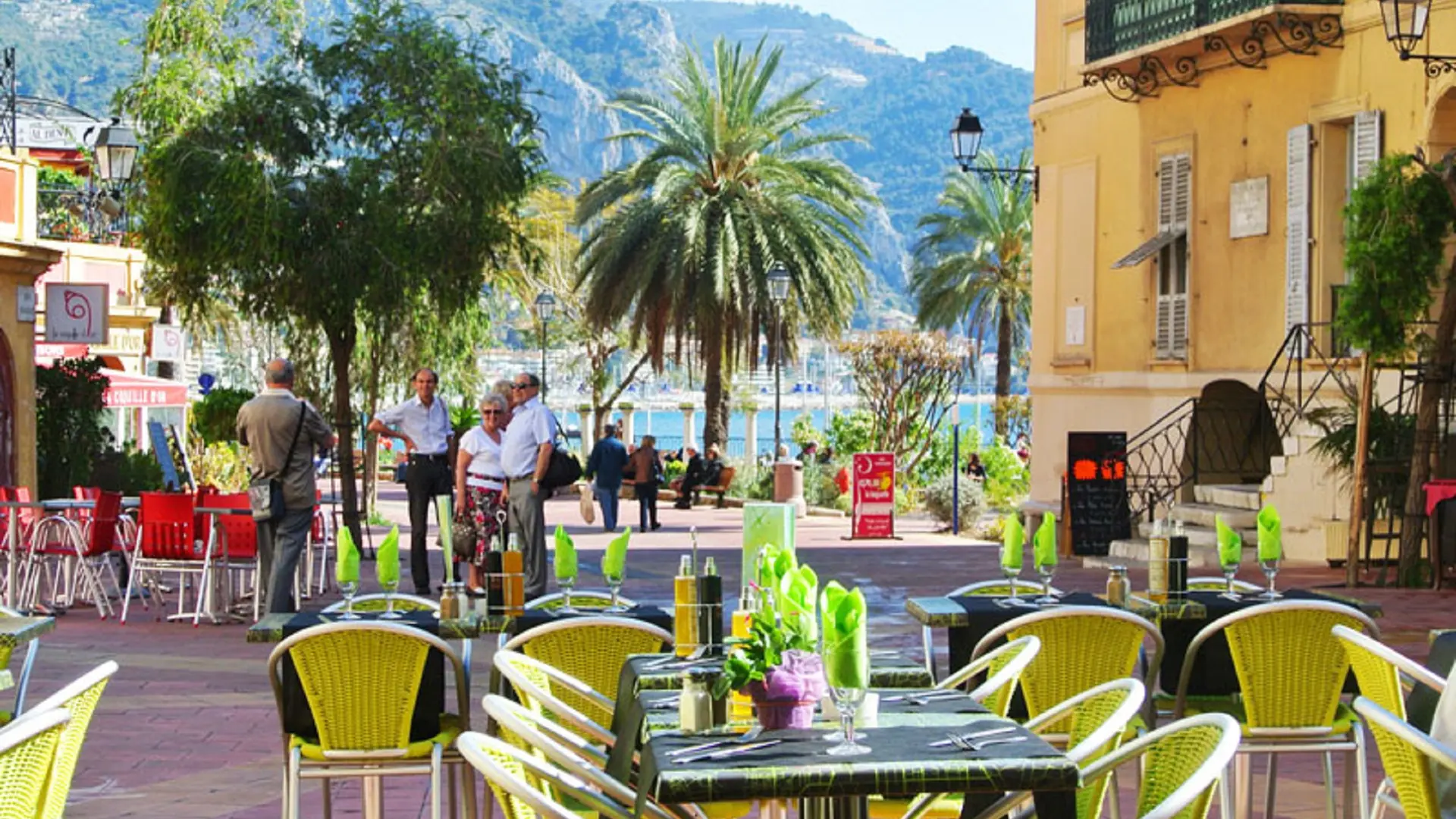 Terrasse place du Cap