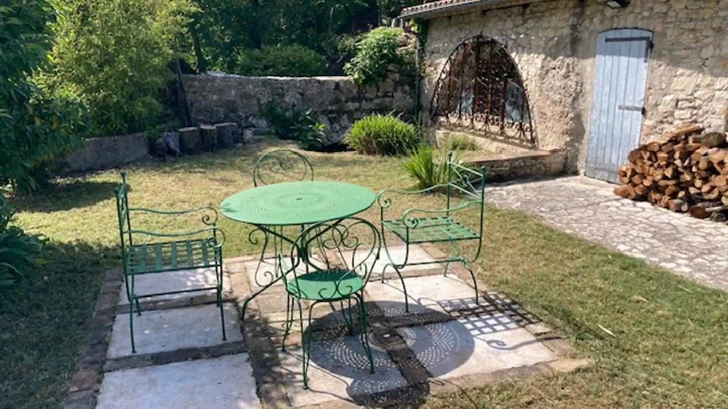 Terrasse Gîte du Loup Gîtes de France Côte d'Azur Alpes-Maritimes à La Colle sur Loup