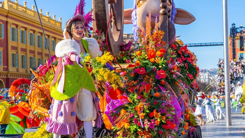 Bataille des fleurs du Carnaval de Nice