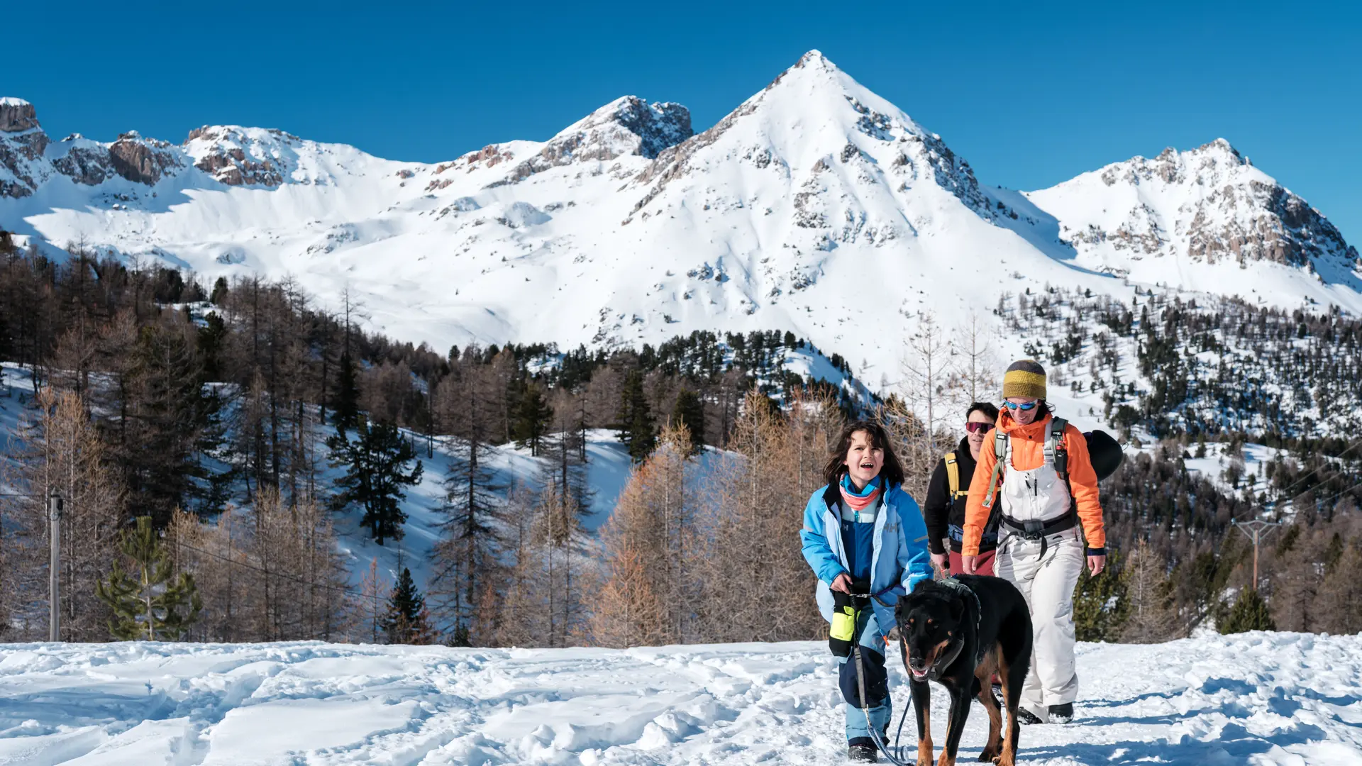 Le col de l'Izoard en hiver