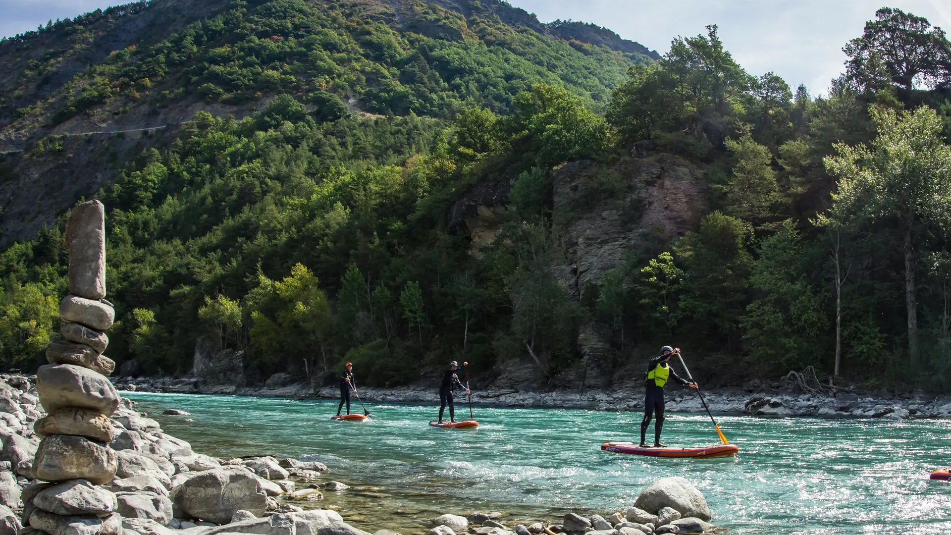 De Bleu à Blanc Paddle EMBRUN