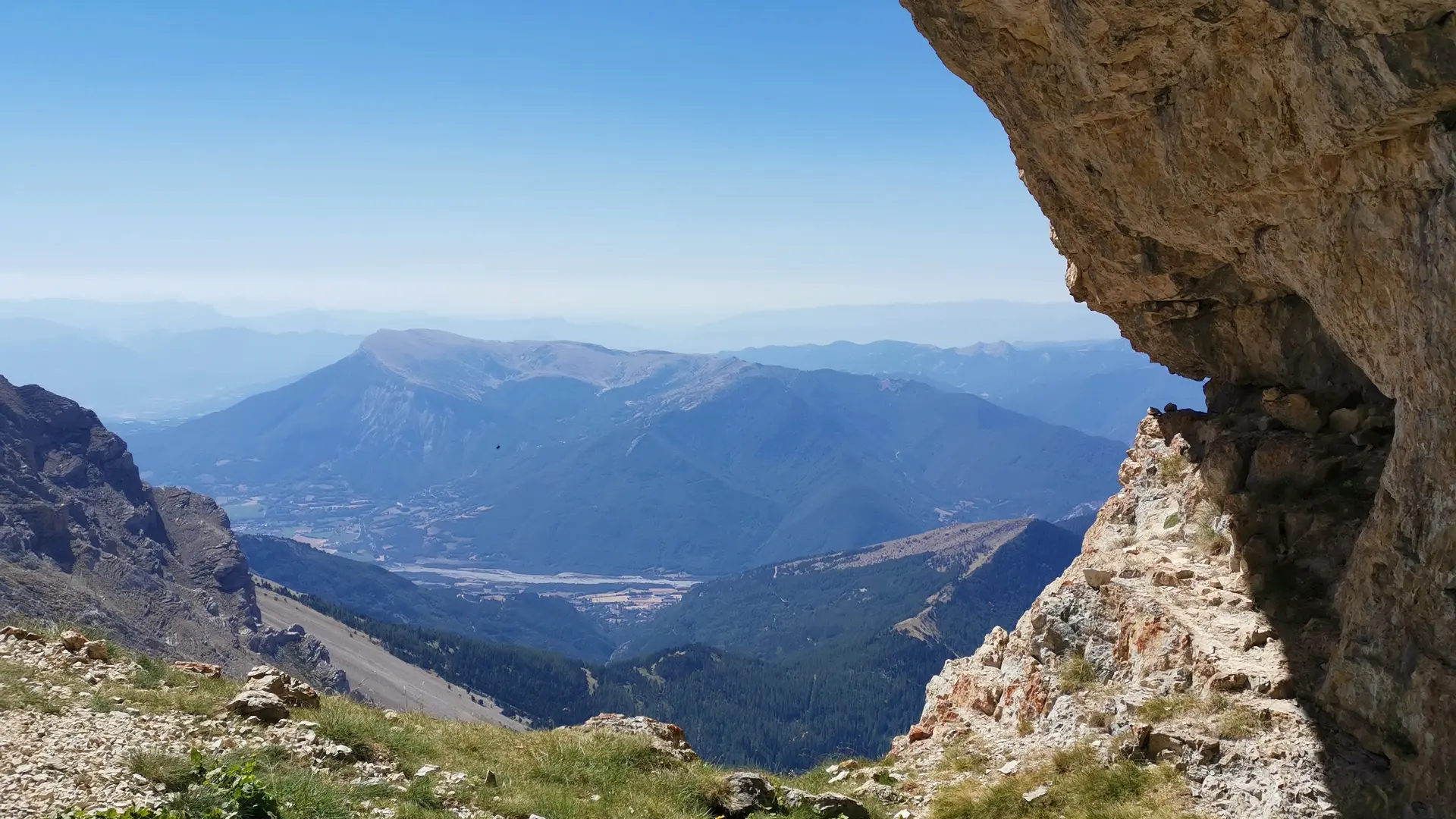 Pic de Bure depuis les Sauvas