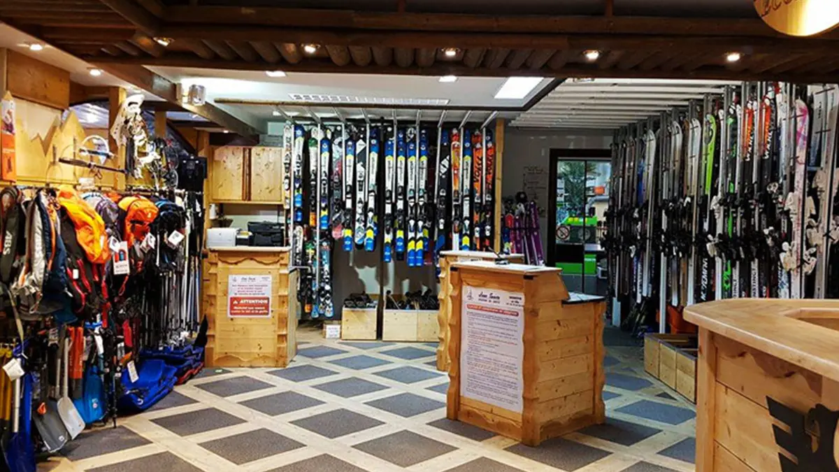 Intérieur magasin - Jean Sports_Val d'Isère