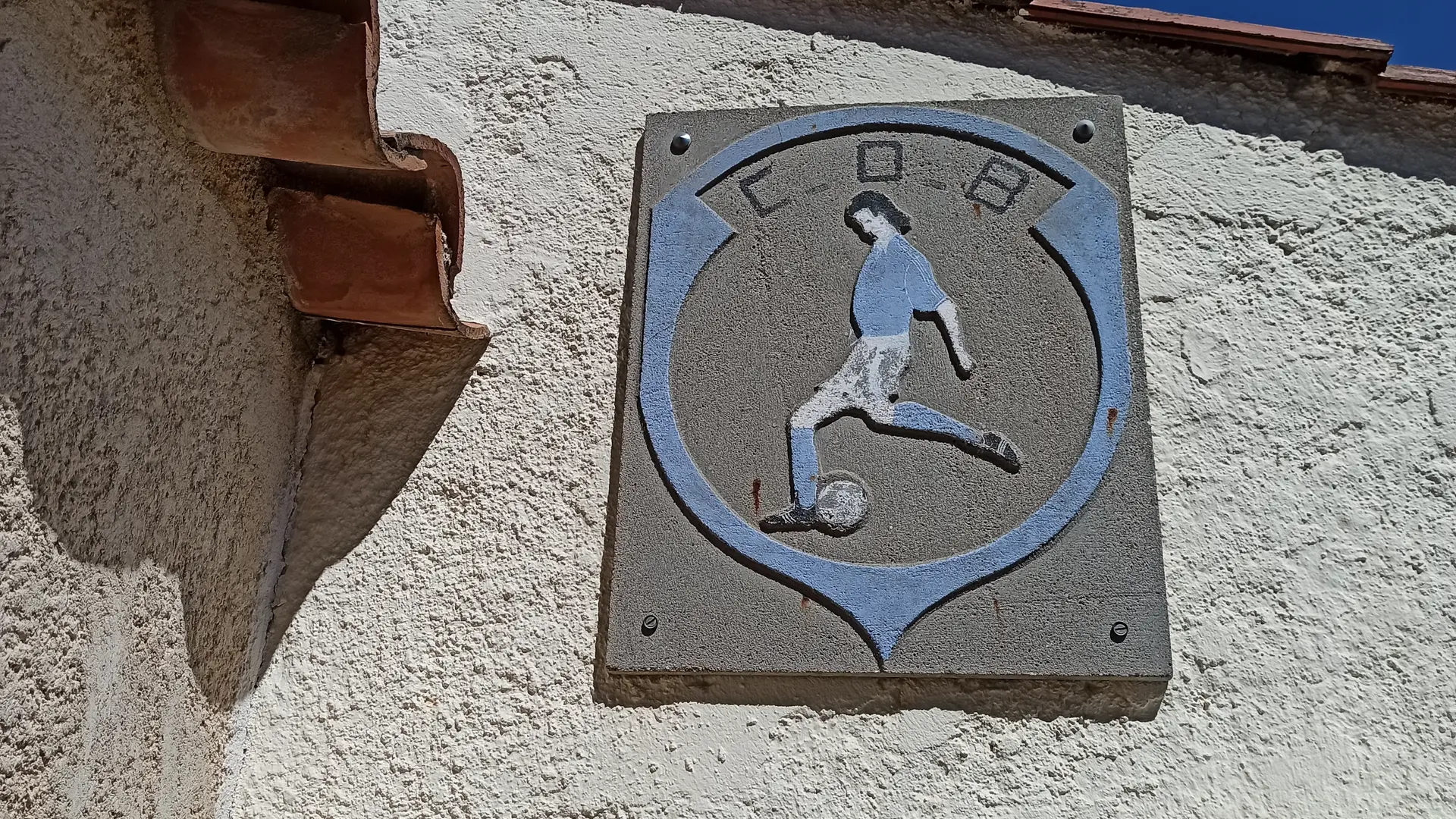 Plaque équipe de foot