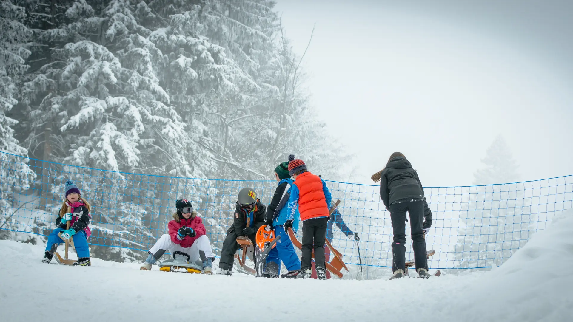 Descente en paret à Passy Plaine-Joux