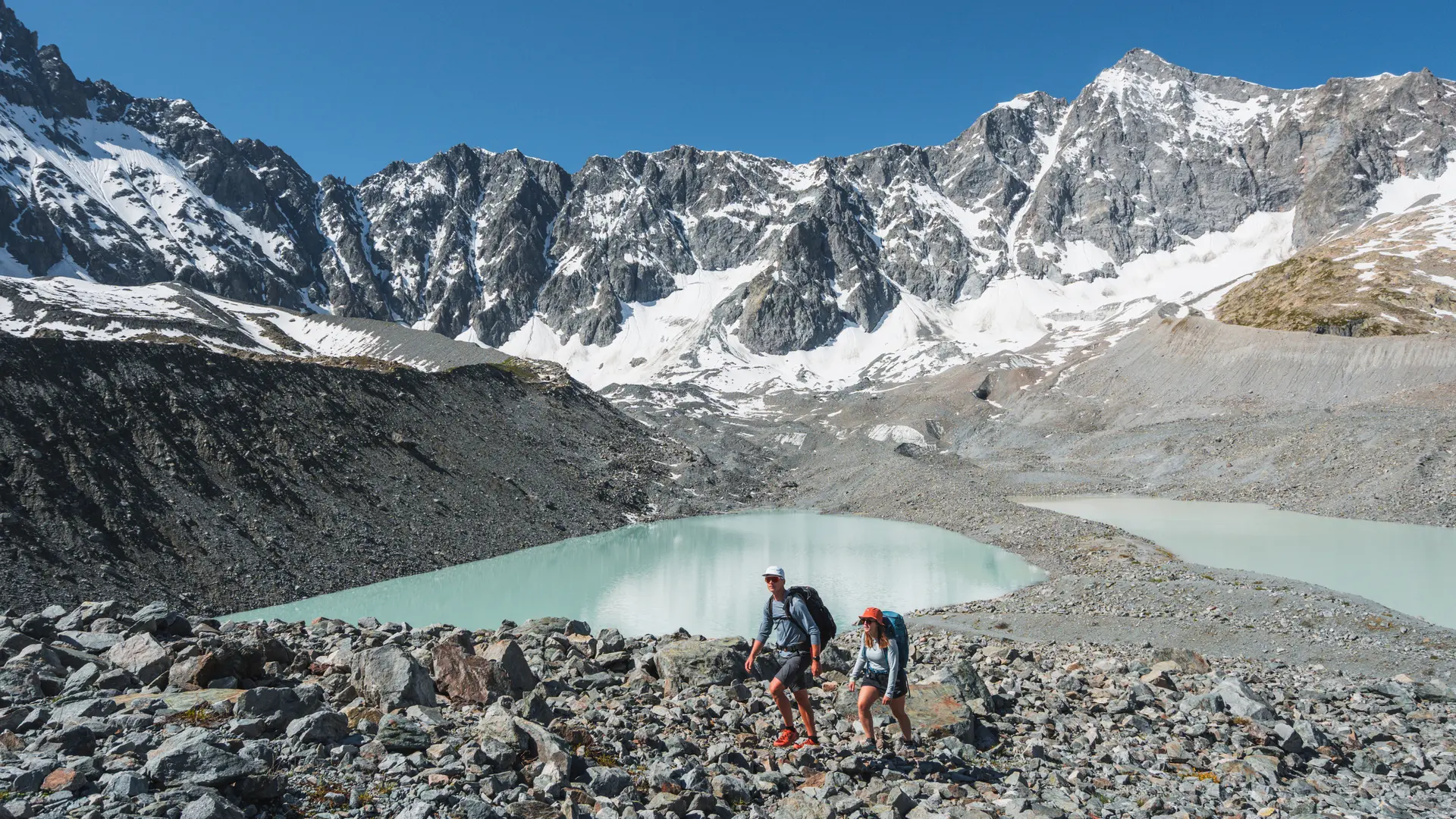 Lacs d'Arsine par le sentier des Crevasses