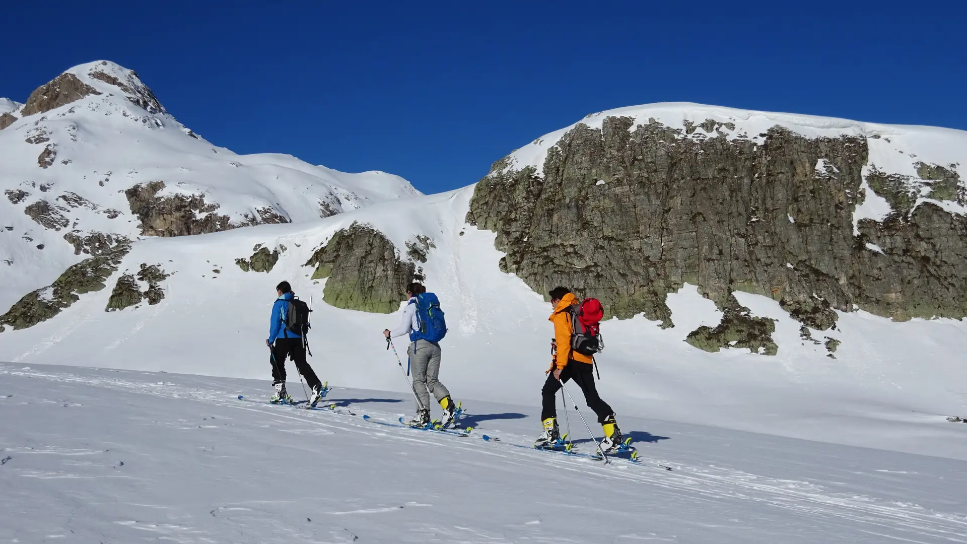 Ski de randonnée avec le Chalet d'en Hô