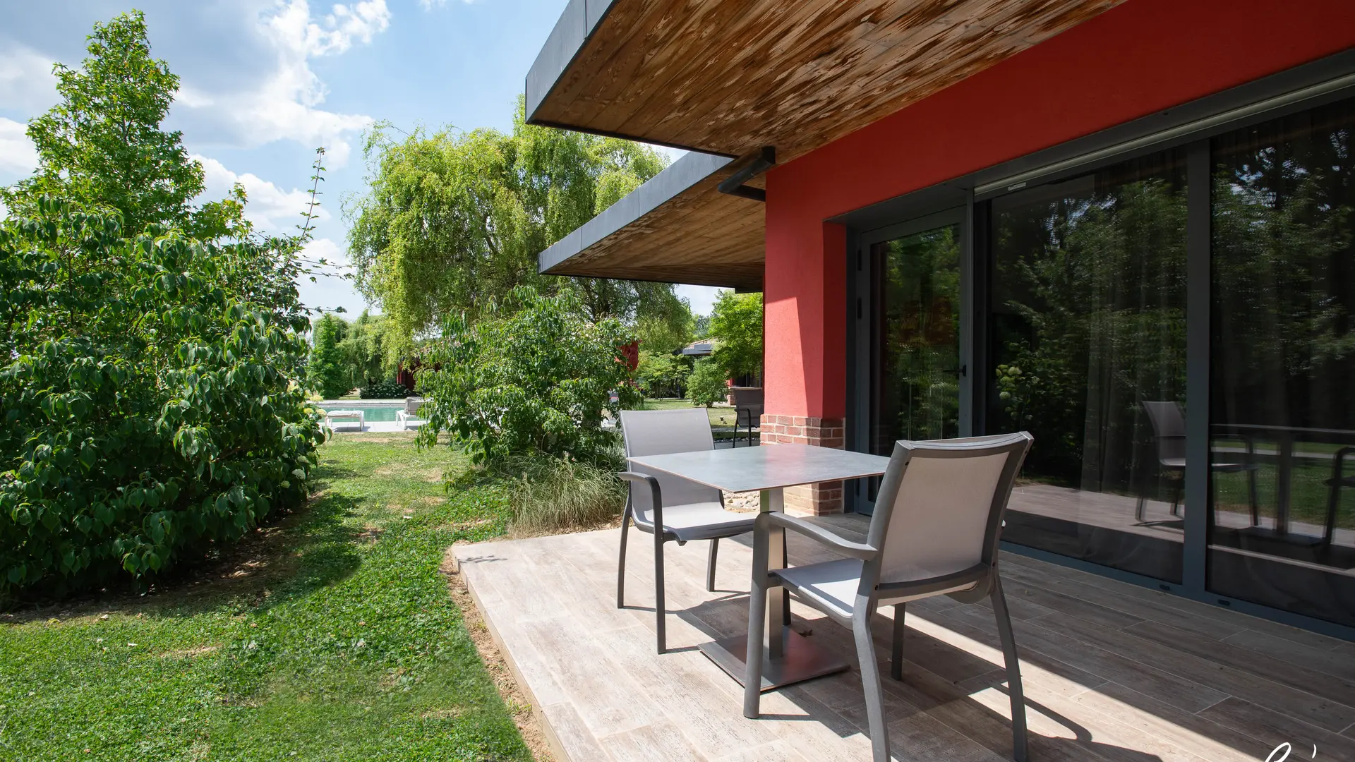 Terrasse Hôtel du Bois Blanc 4*