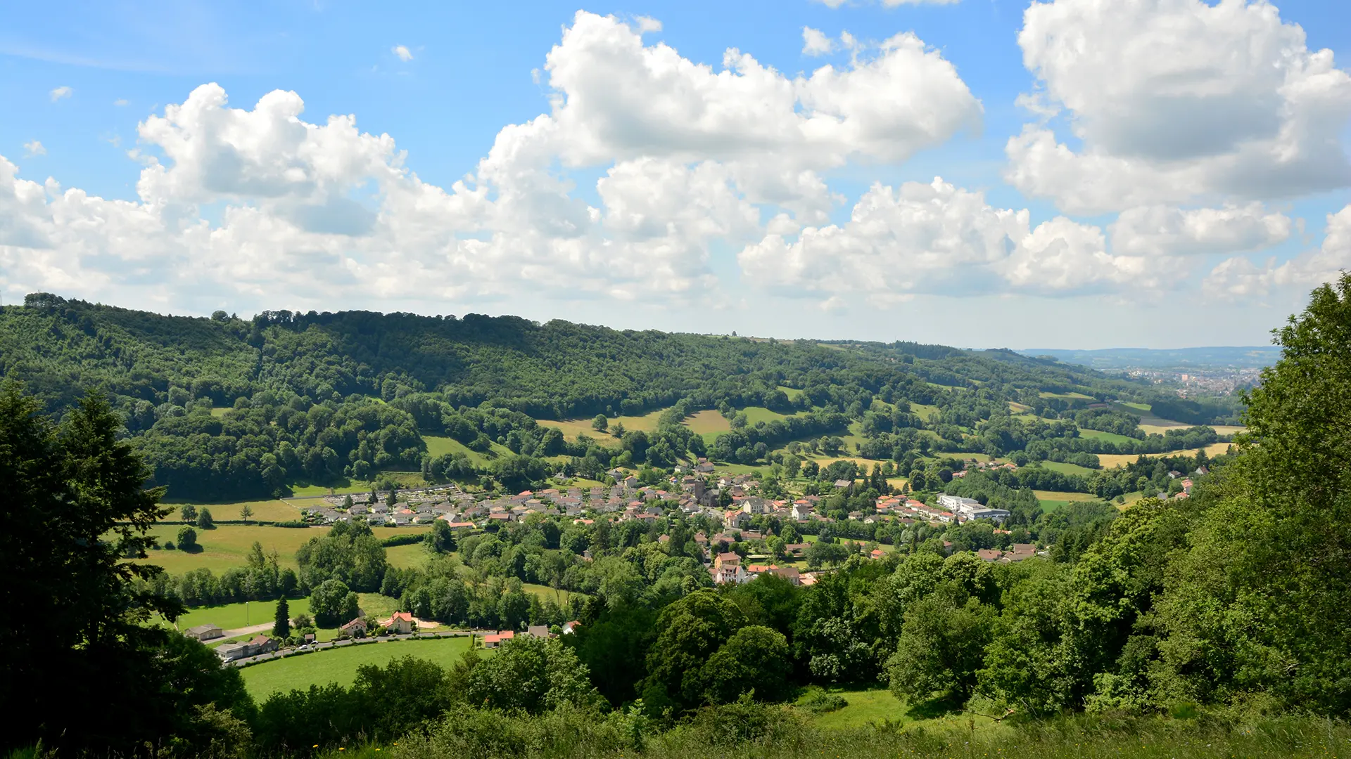 Paysage de la vallée