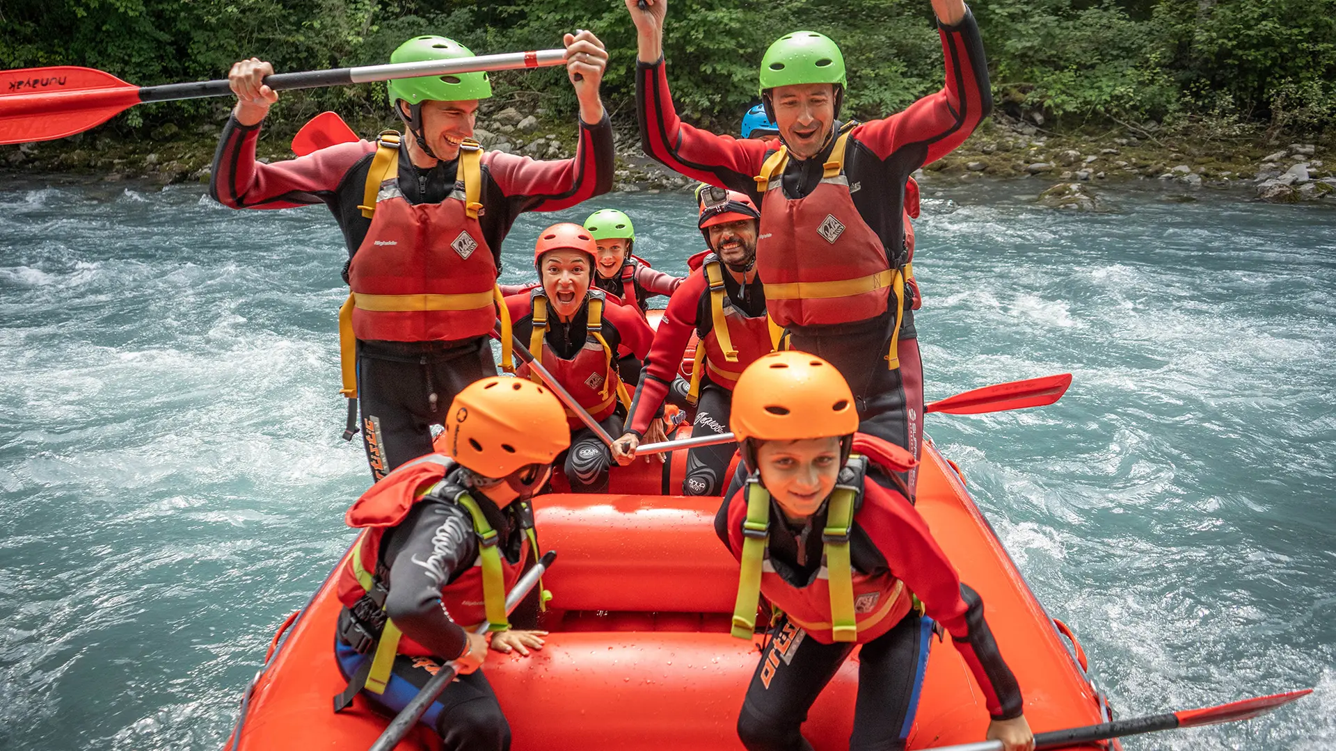 Rafting sur le Giffre avec Nunayak