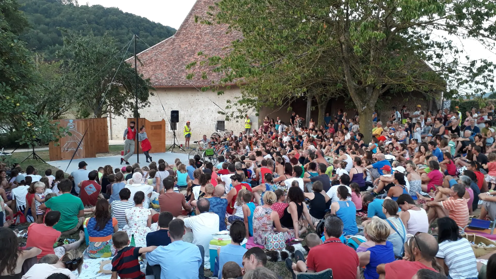 Verger de la Grange - Spectacle Lanterne rouge 2018