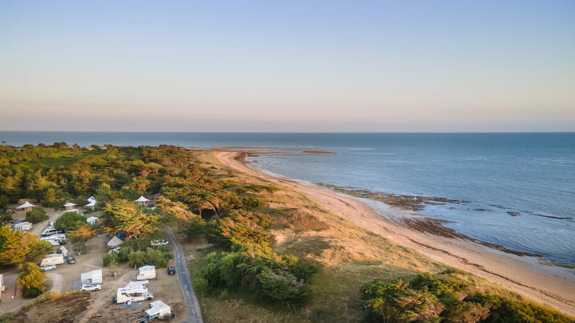 Camping Huttopia - Vue aérienne