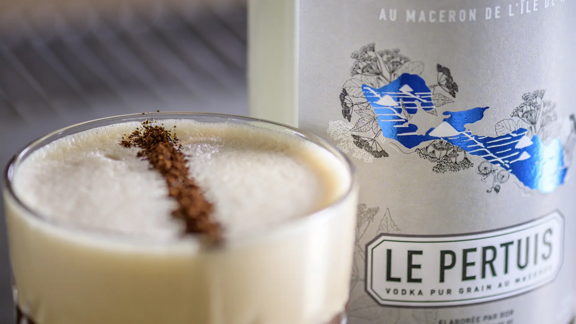 Le Pertuis maceron vodka