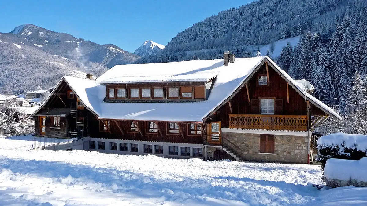 Centre de vacances l'Echo des Montagnes en hiver