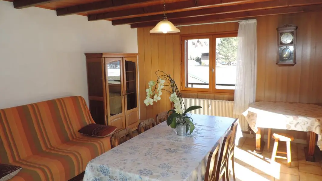 Vue sur les montagnes.