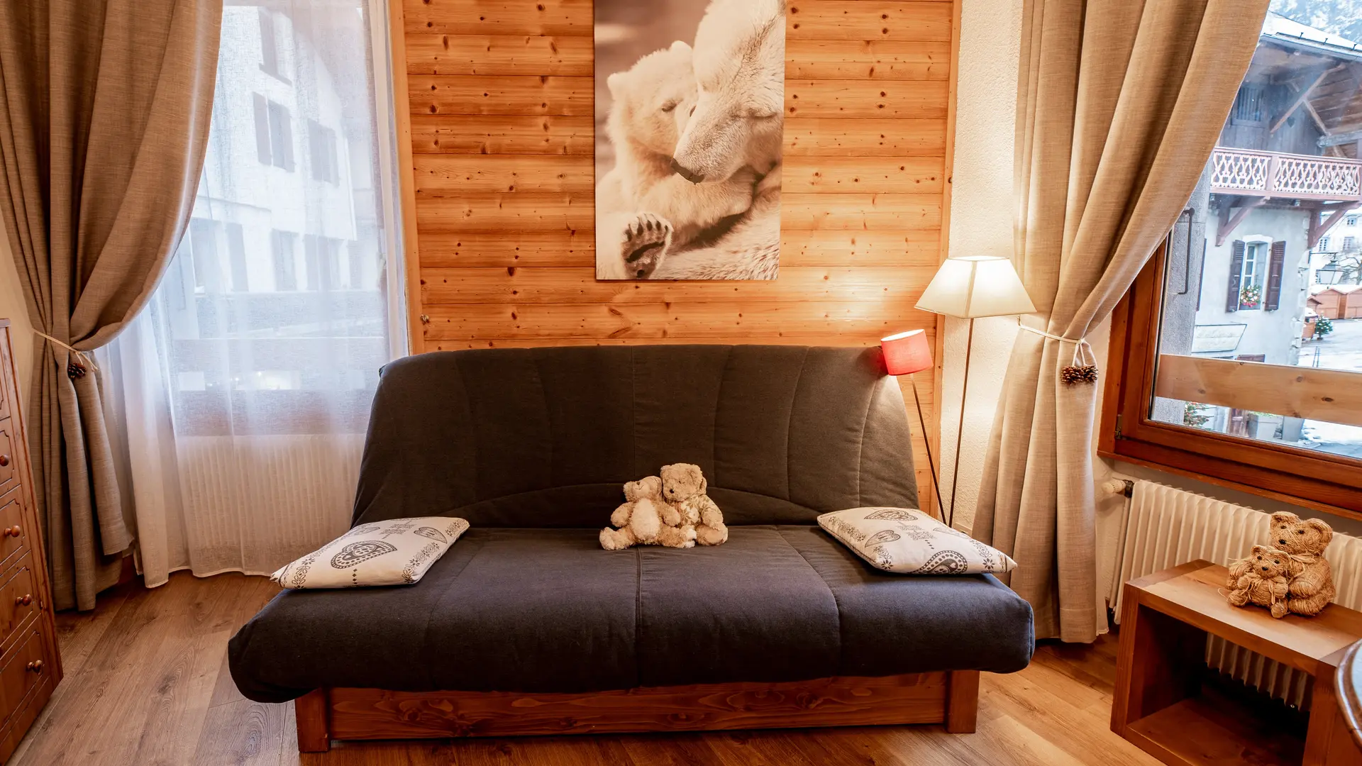 Salon avec Clic clac