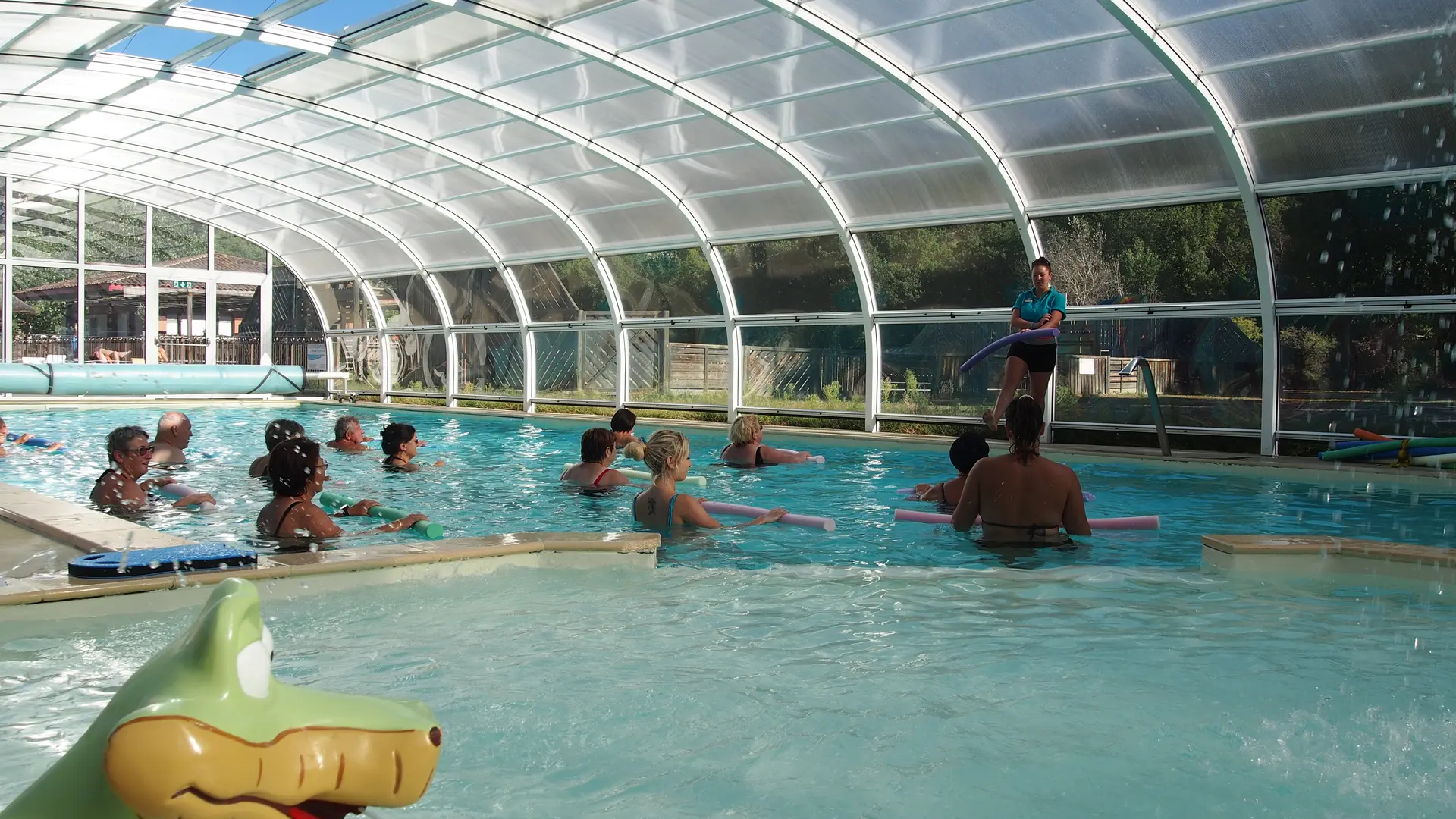 Côté piscine