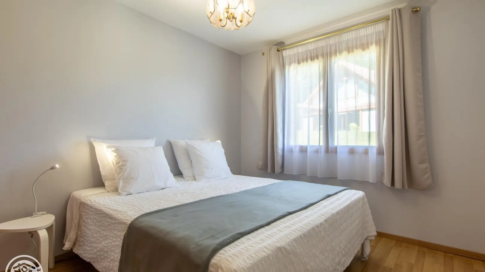 Chambre 1 en configuration lits assemblés