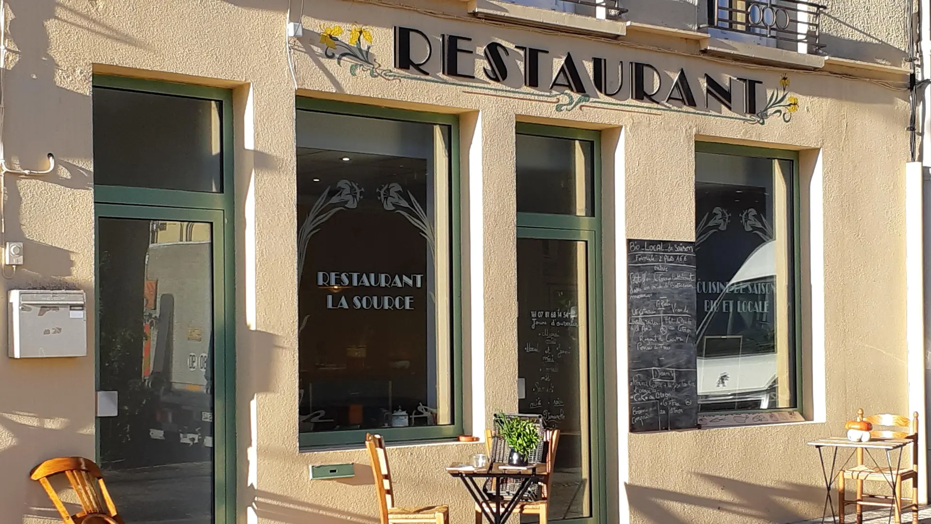 Restaurant La Source à St Bonnet le Château