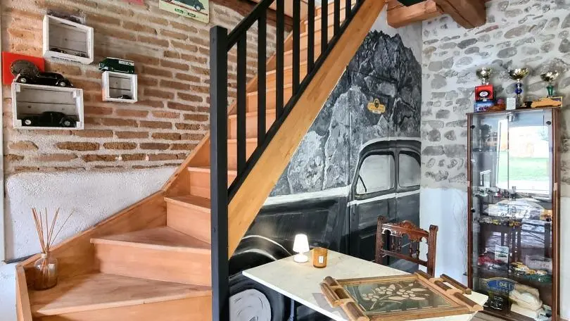 Accès au WC en rez-de-chaussée.