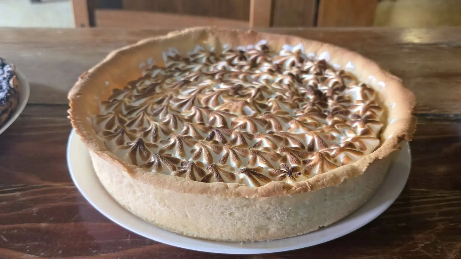 Tarte meringuée maison