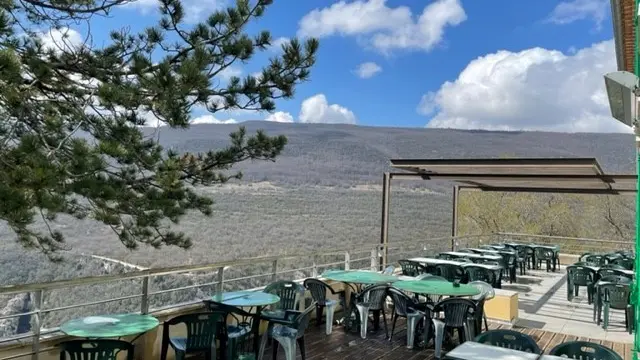 Terrasse Chalet de la Maline