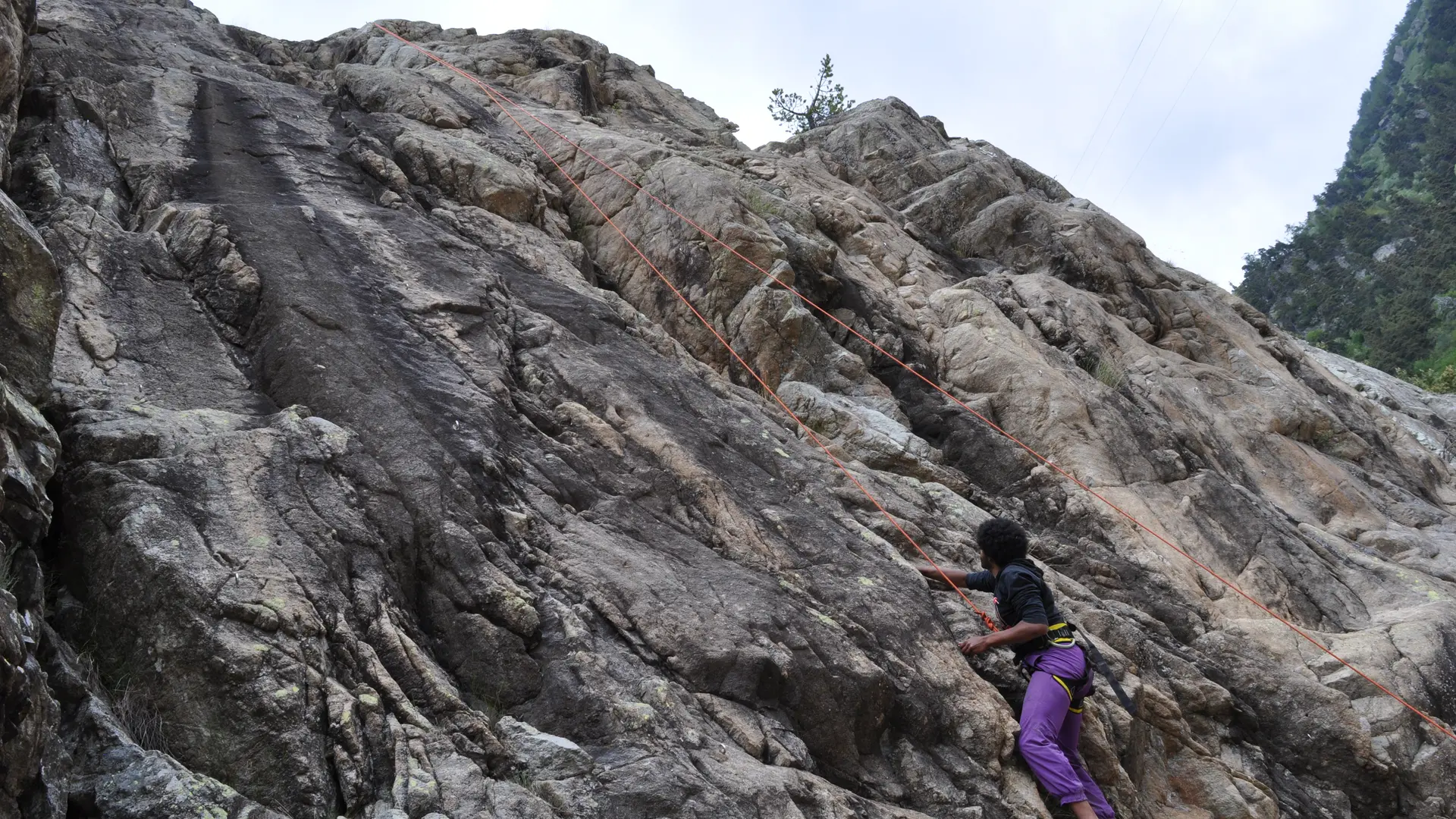 site escalade du lac des mesches