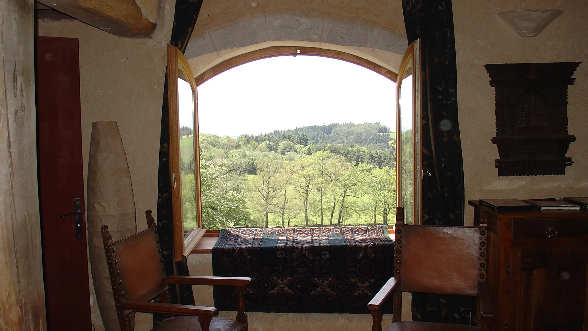 Depuis la chambre vue sur l'extérieur
