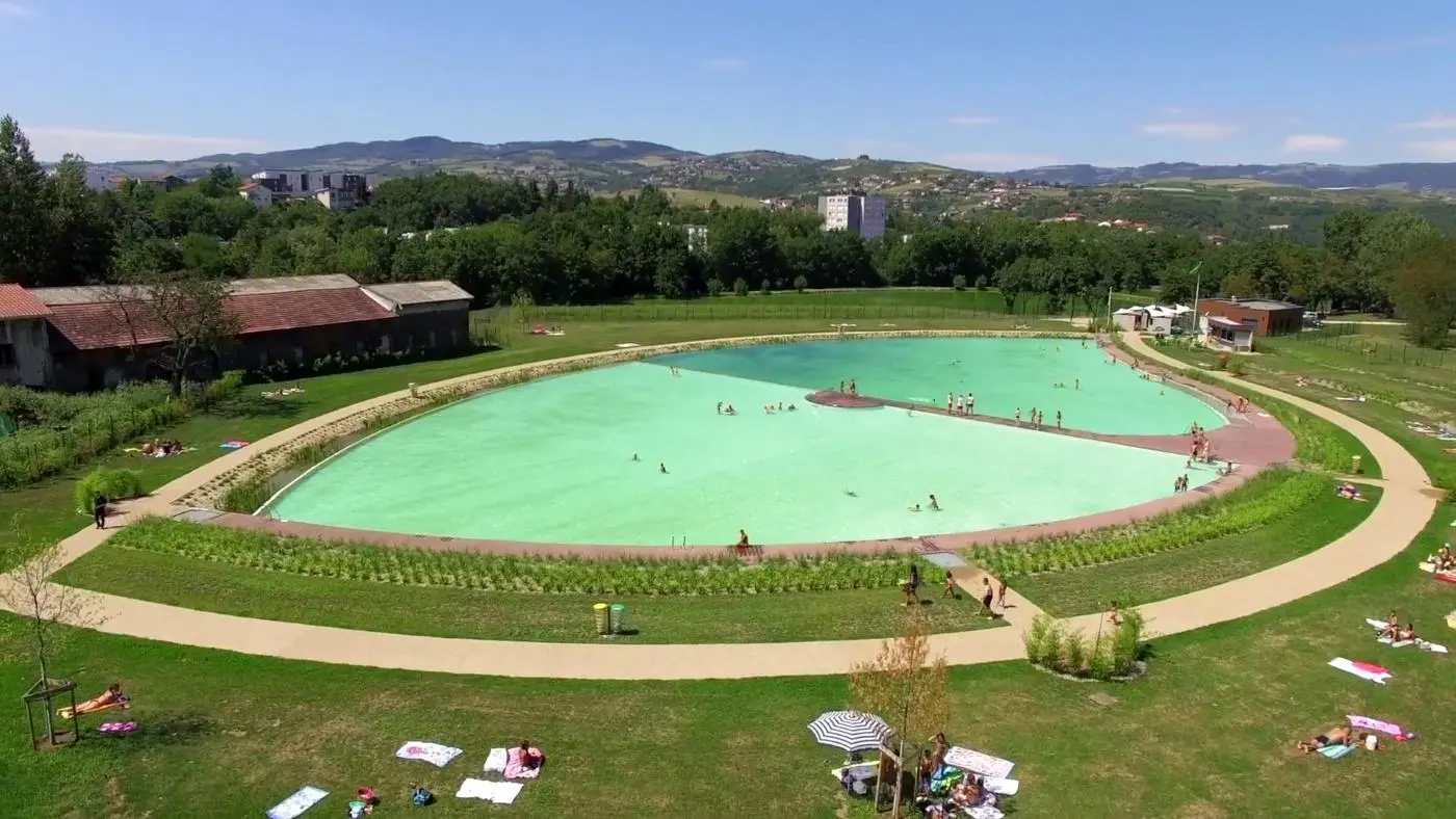 Baignade naturelle de Lorette située à 11 kms du citybreak