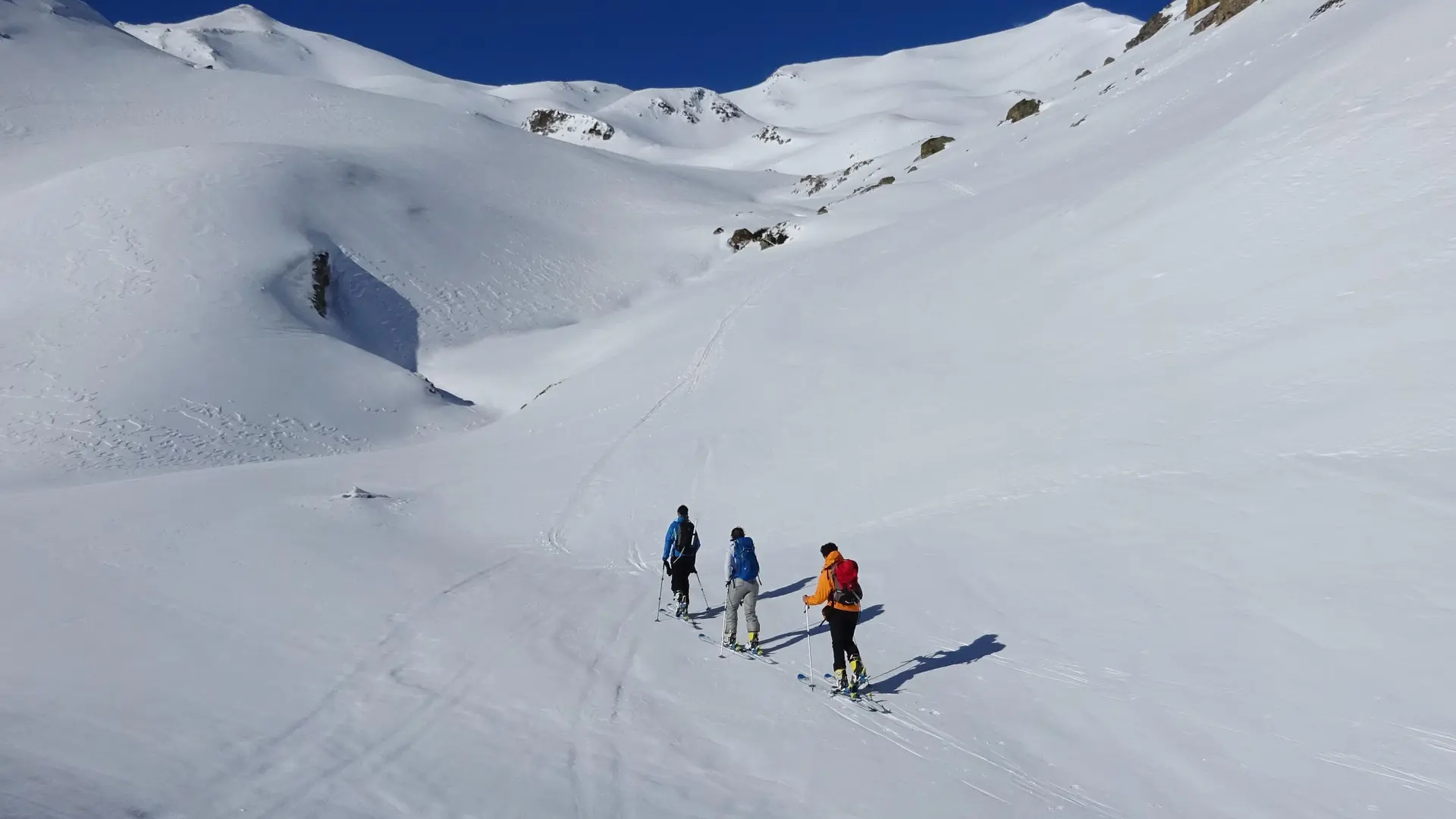 Ski de randonnée avec le Chalet d'en Hô