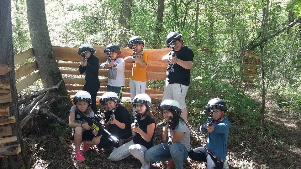 Laser Game en Forêt au plan d'eau des Iscles à Veynes