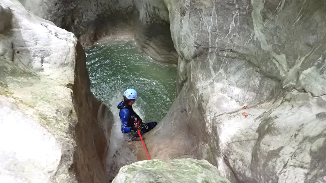 Canyoning à Angon