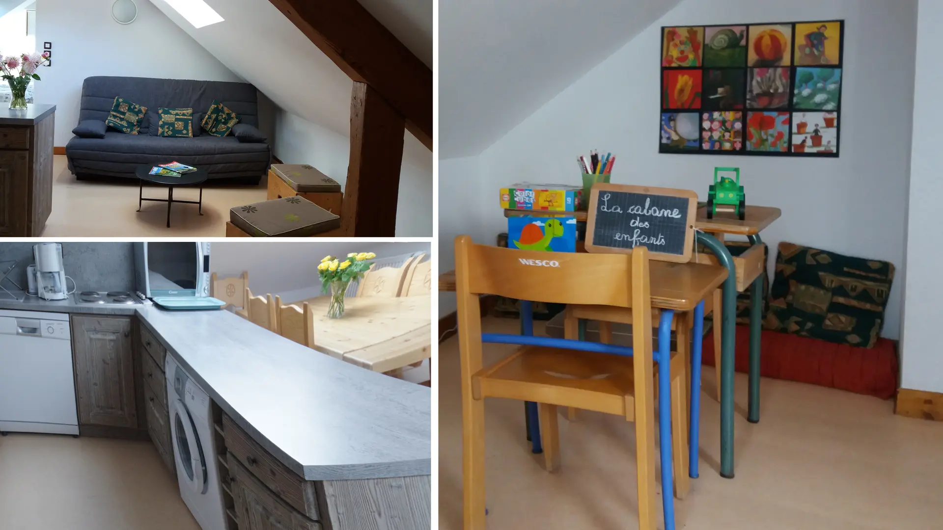 Différentes vues de l'appartement