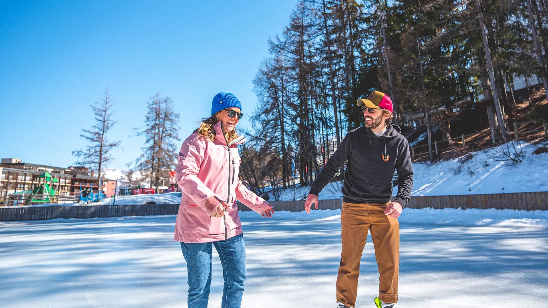 Patinoire de Pra Loup