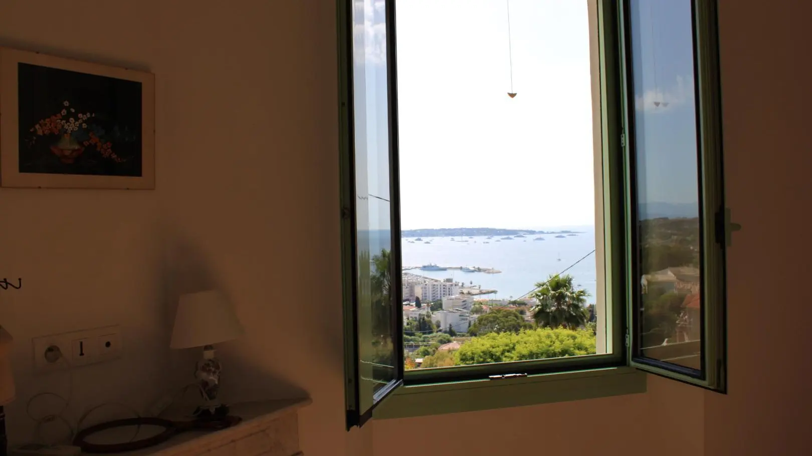 Gîte la Bastide - Vue de la Chambre 3 à l'étage - Gîtes de France Alpes-Maritimes