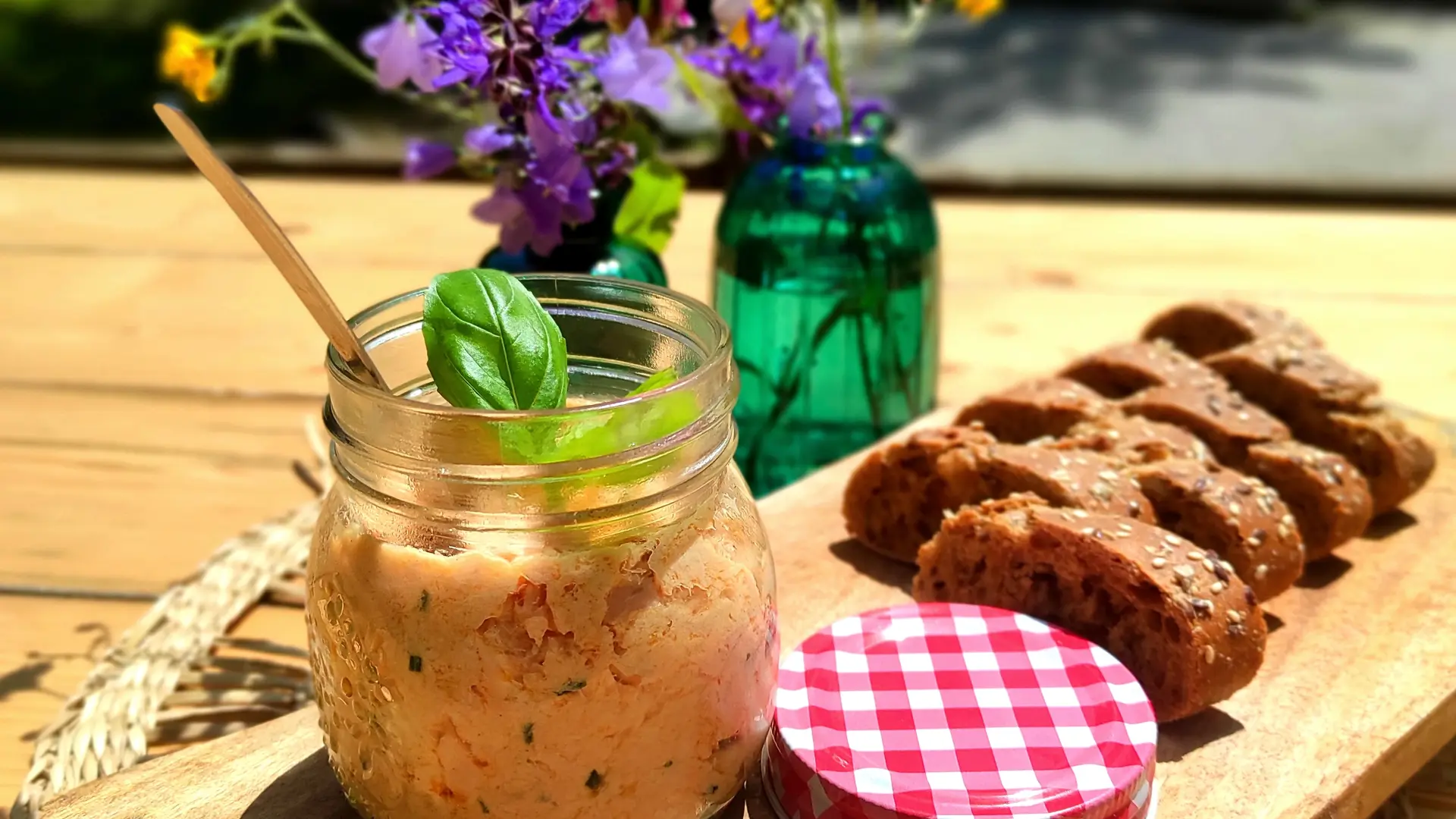 Rillette de truite de la pisciculture
