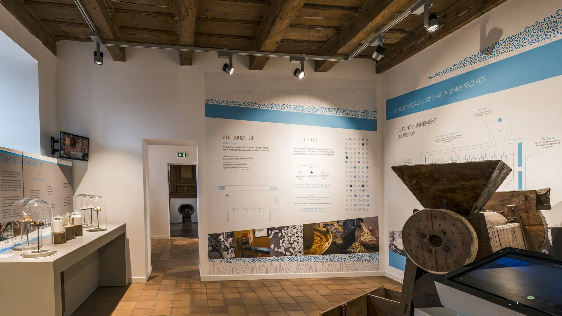 Transformation de la châtaigne