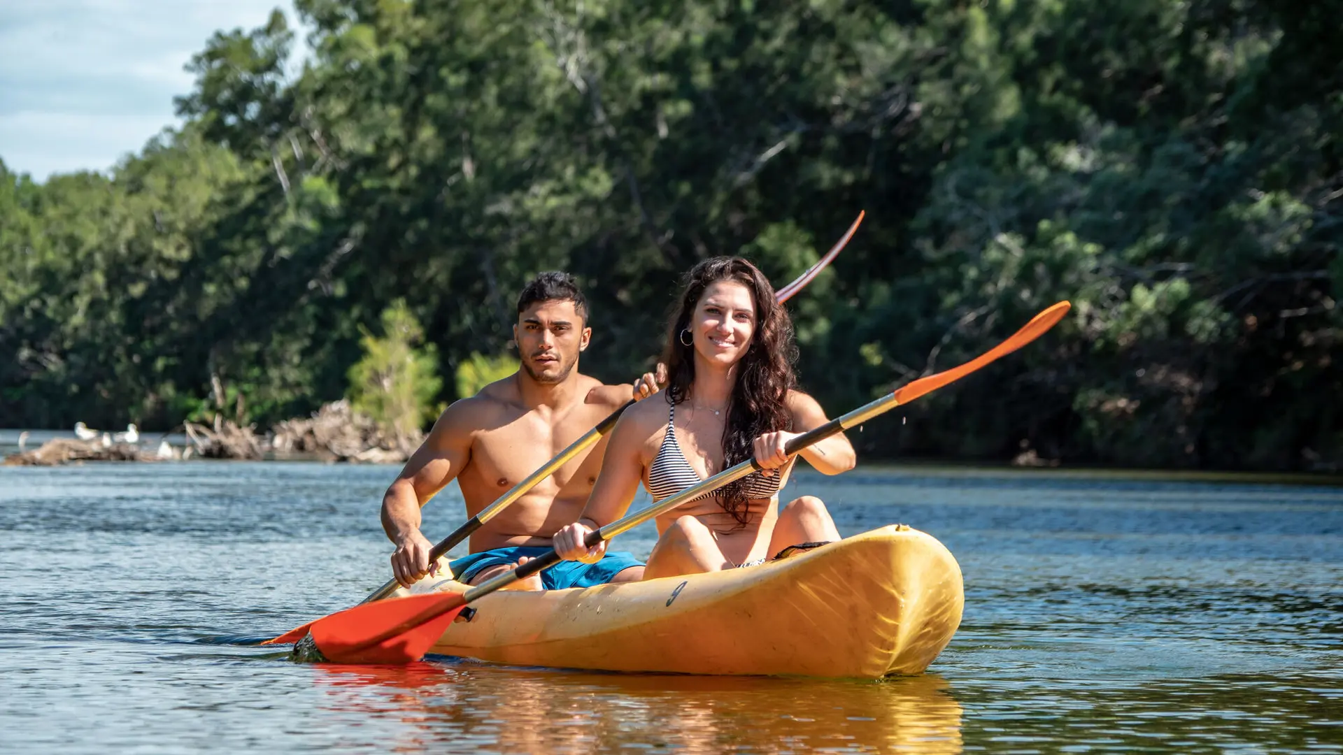 Descente de la Ouenghi en Kayak