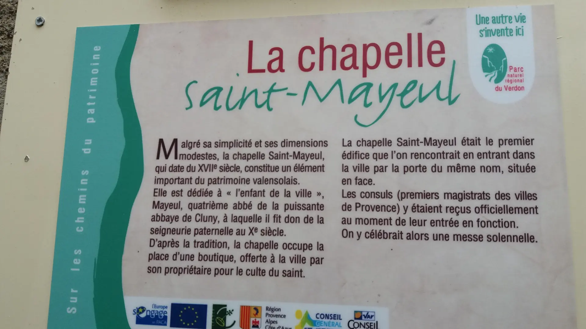 Explications du parc