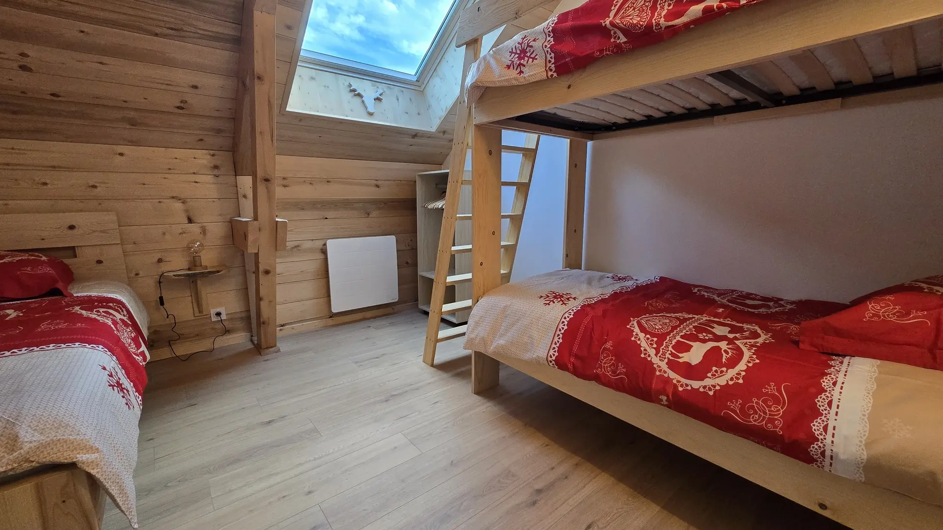 Chambre à l'étage