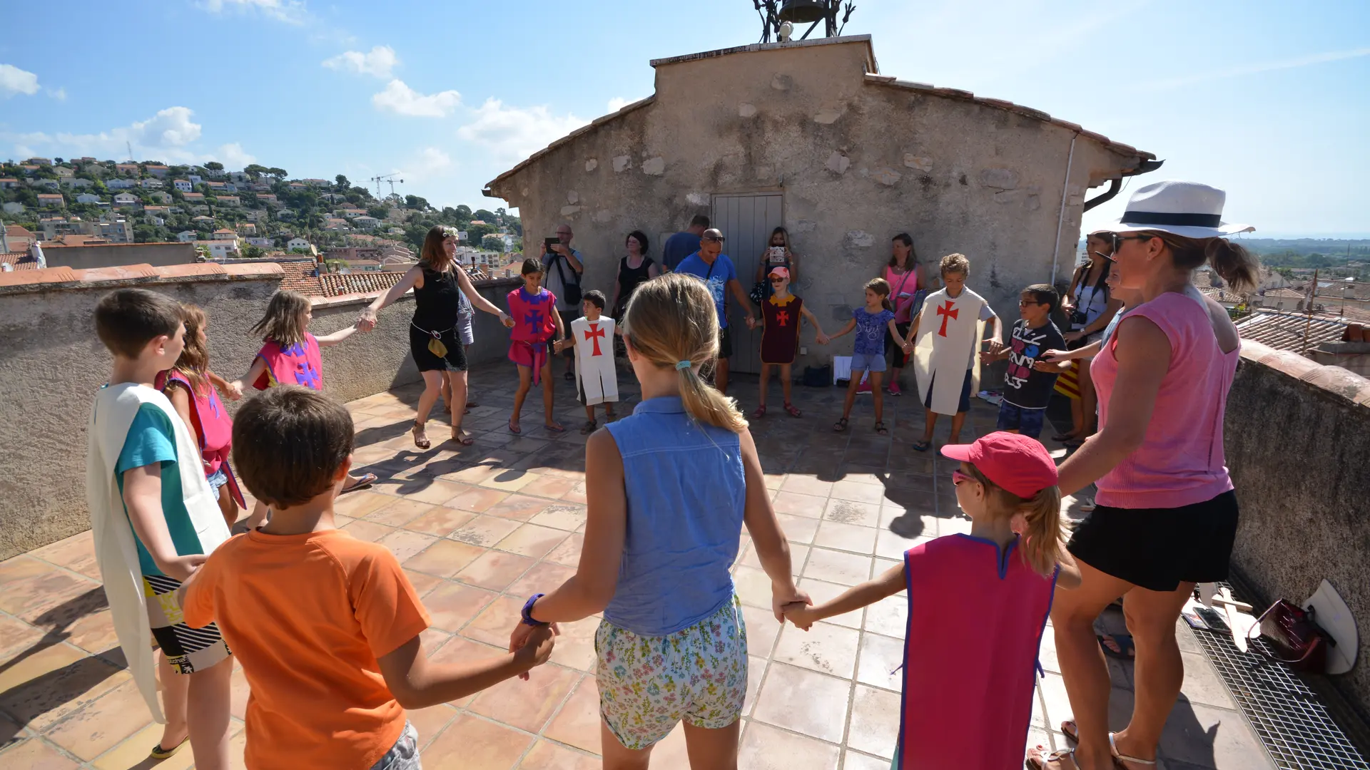 Tour des templier - terrasse - chasse au trésor des templiers