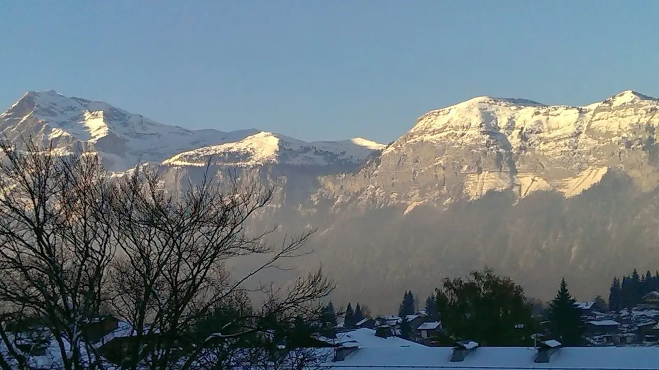 Vue sur les montagnes