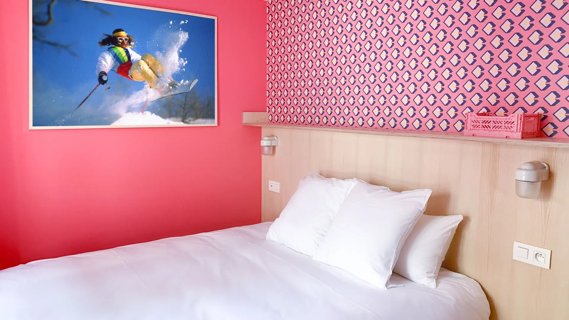 Chambre rose