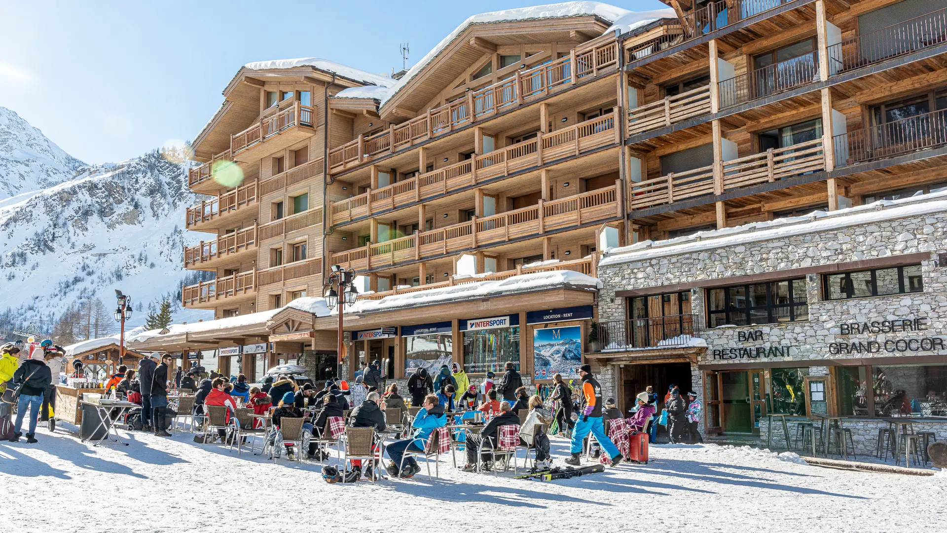 Terrasse extérieur - Grand Cocor_Val d'Isère