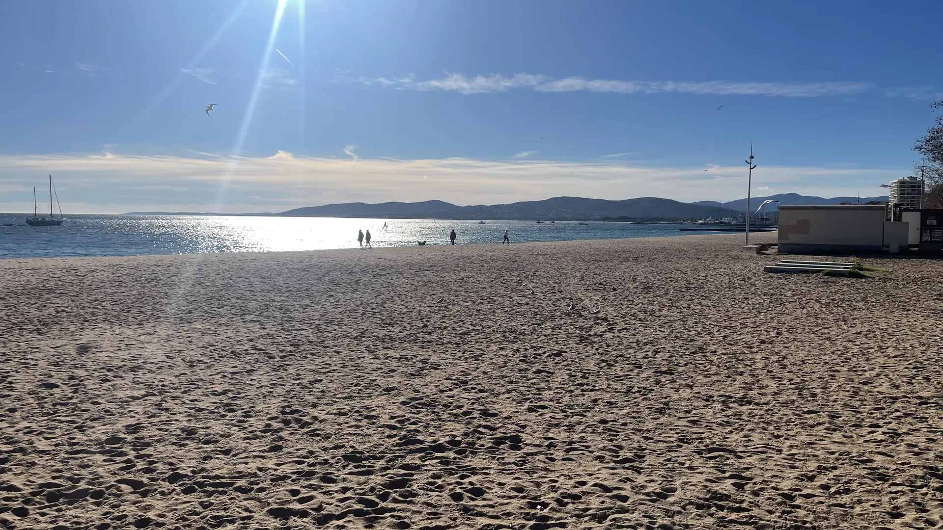 Plages des sablettes Fréjus