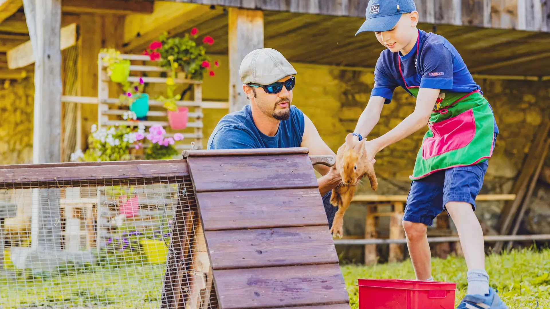 Rencontre avec les lapins atelier les petits fermiers
