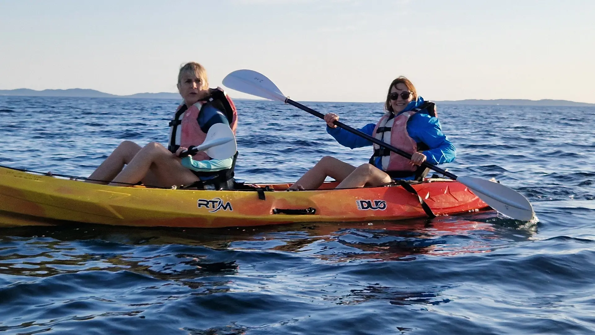 Sortie kayak accompagnée avec avec moniteur La Londe