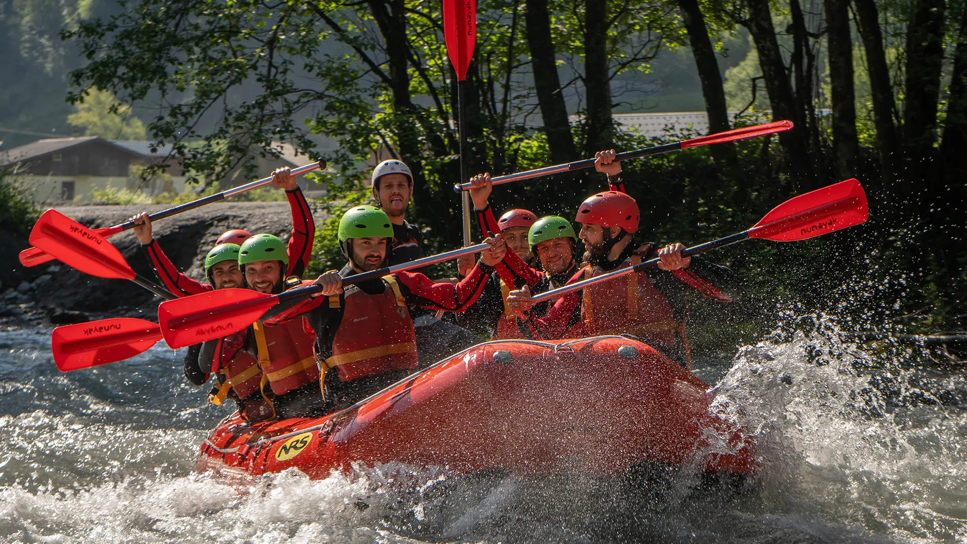 Rafting sur le Giffre avec Nunayak