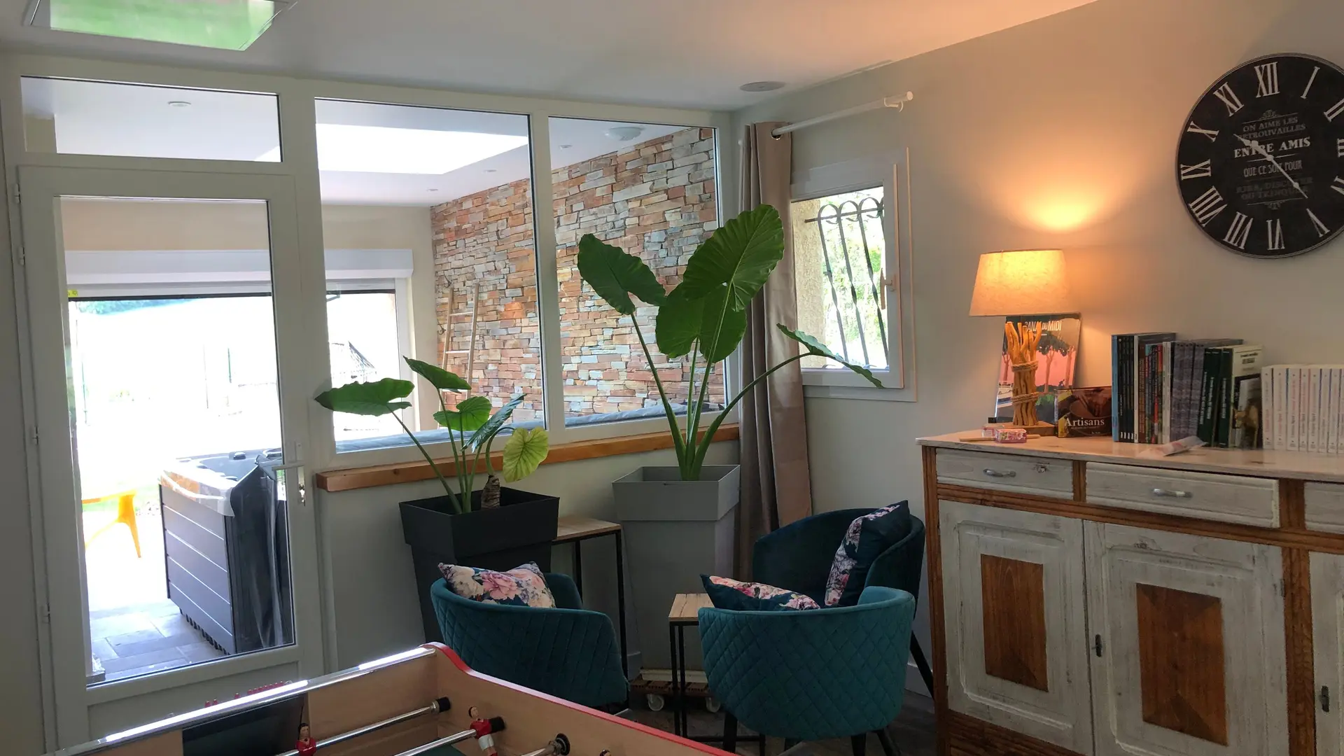 Coin SPA de l'intérieur