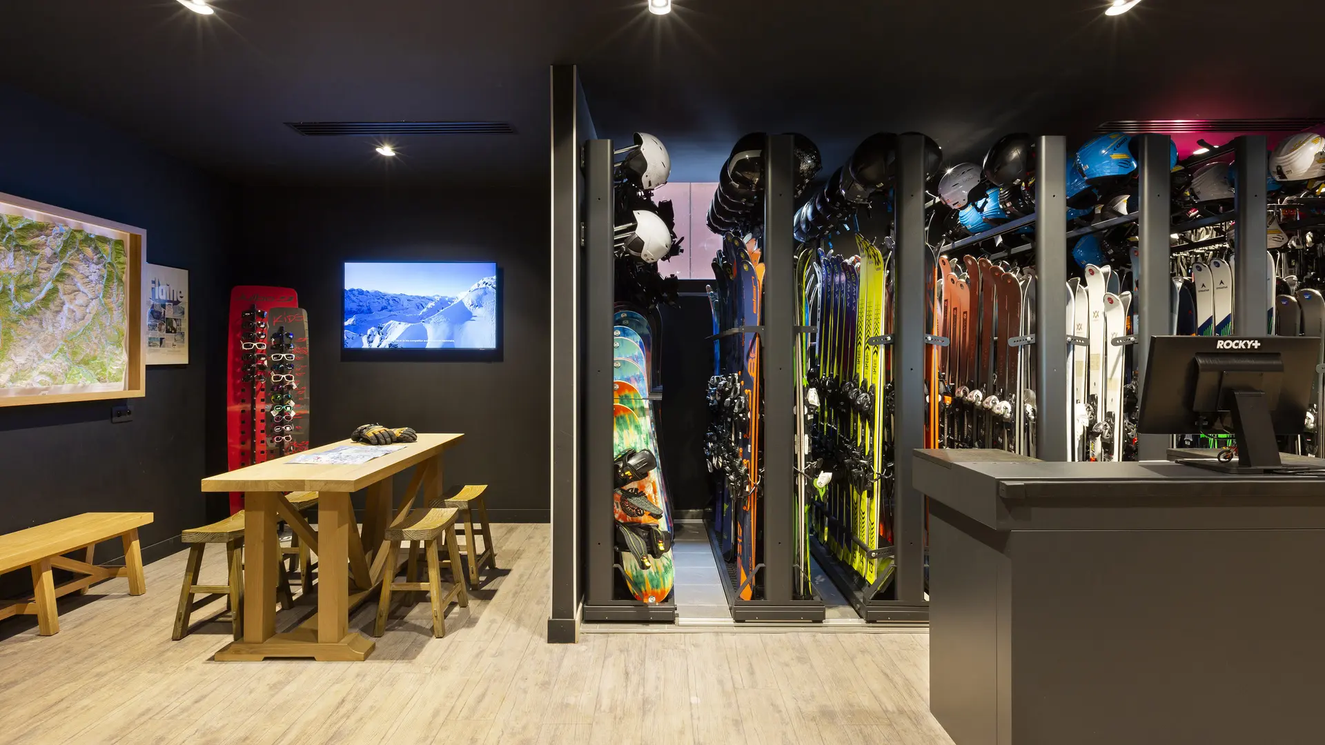 Skishop de l'hôtel